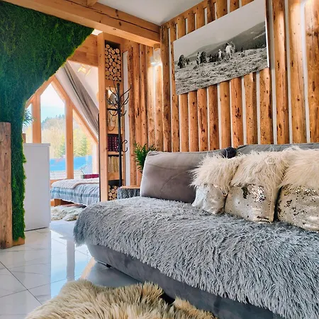 Lux W Domku Tylko Dwa Apartamentyz Jacuzzi Zewnętrznym * Groń